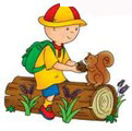 Caillou ve Sincap Yapboz